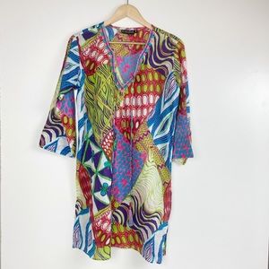 KiKi Sol Swimsuit Coverup Multicolor Size Small